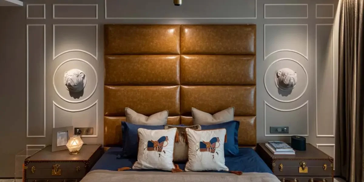 Modern Master Bedroom Designs, Bedroom Lighting, Bedroom Furniture Ideas, Modern Layout, Bedroom Color Palettes, Sumessh Menon And Assosiates